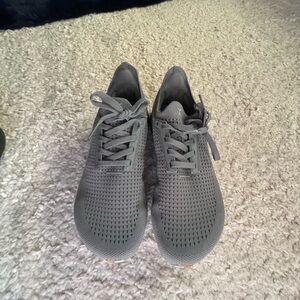 Gray Women's Mesh Sneakers